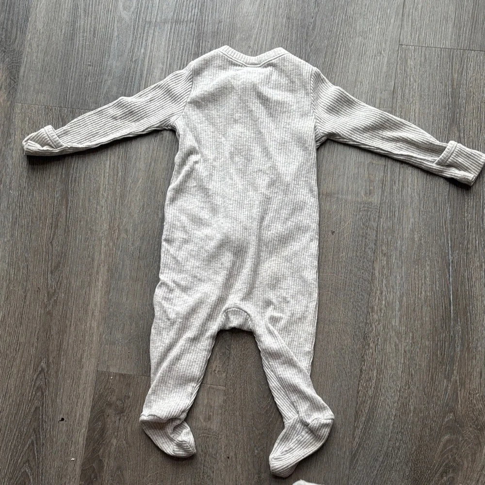 Old Navy Kids Footies - Gray and Tan